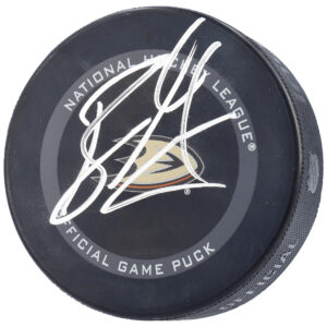 Ryan Getzlaf Anaheim Ducks Autographed Official Team Game Puck