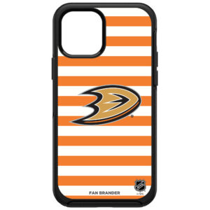 OtterBox Black Anaheim Ducks Striped Symmetry iPhone Case