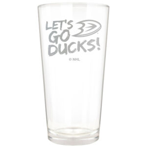 Anaheim Ducks Etched 16oz. Rally Cry Pint Glass