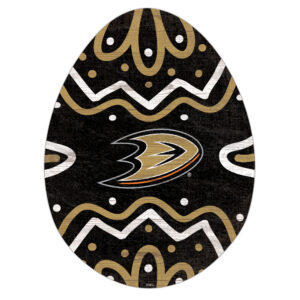 Anaheim Ducks 12" Easter Egg Cutout Sign